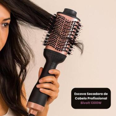 Imagem de Escova Secadora De Cabelo Profissional Bivolt 1300W - Startools