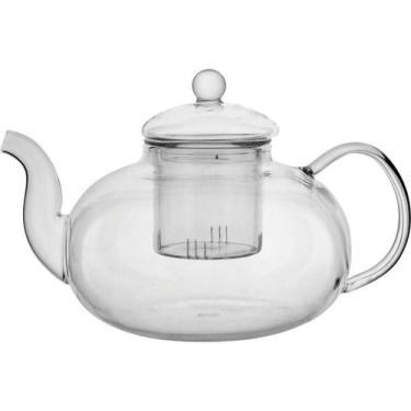 Imagem de Chaleira Clear Home&Co 17x15cm Borossilicato Transparente 1,2L Utensíl