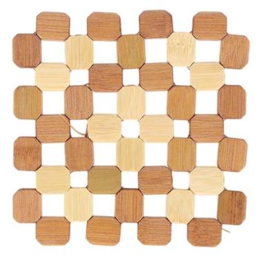 Imagem de Descanso de panela em bambu 15,5x15,5 - ALIANA