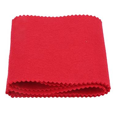 Imagem de Eujgoov Pano para Teclado de Piano Antipoeira, Capa para Tecla, Pano Absorvente de Umidade, Vermelho