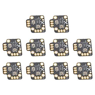 Imagem de Placa de reparo de drift, 10 peças joystick 3D analógico 3D Drift Fix Mod, controle analógico stick drift ferramentas de reparo apto para PS4 para PS5 para
