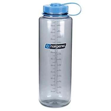 Imagem de Nalgene Garrafa de água de boca larga HDPE, cinza, 1,3 kg