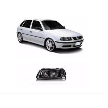 Imagem de Farol Gol G3 Saveiro Parati 1999 2000 2001 2002 2003 2004 2005 Fumê Es