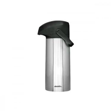 Imagem de Garrafa Ter.Aladd.Massi Inox.1,0Lt - ALADDIN, 1L, Prata e Preto