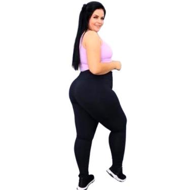 Imagem de Leg Flanelada Peluciada Para O Frio Empina Bumbum Plus Size - Wild, G2
