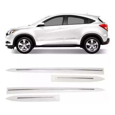 Imagem de Jogo Friso Original Lateral Hrv Branco Taffeta 2017 A 2022 - Honda