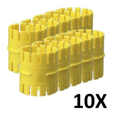 Imagem de Kit 10 Emenda Luva Pressão Para Conduíte Corrugado 32Mm 1``