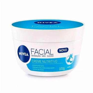 Imagem de Creme facial nutritivo sensação não oleosa nivea 100g