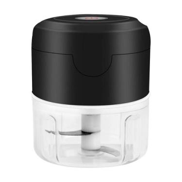 Imagem de Mini picador de alho elétrico espremedor de alho, espremedor de alho p