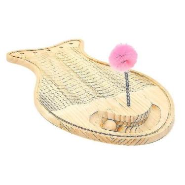 Imagem de Brinquedos para gatos m brinquedos para gatos de madeira pet scratch b