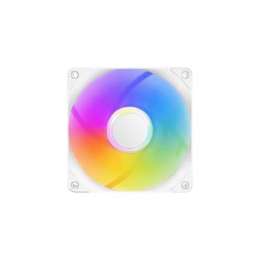 Imagem de Ventilador de resfriamento de CPU para laptop, ventilador frontal e reverso para PCCOOLER RS120 12 cm, branco, novo