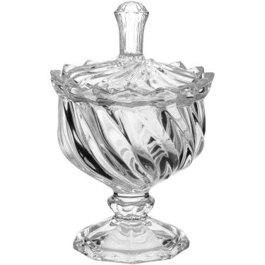 Imagem de Misten Potiche 15X9,4X9,4Cm Vidro Transp