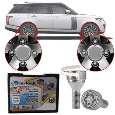 Imagem de Trava Antifurto Anti Roubo de Roda Parafuso Porca Farad Starlock Land Rover Range Rover Vogue 1992 à 2018 Com Mais de 10.000 Segredos AG5/E