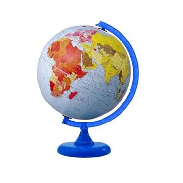 Imagem de Globo Terrestre Continental 30cm Azul Celeste Libreria