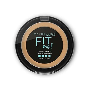 Imagem de Maybelline NY Pó compacto Efeito Mate e Poros Invisíveis Fit Me Médio Escuro Bege B07