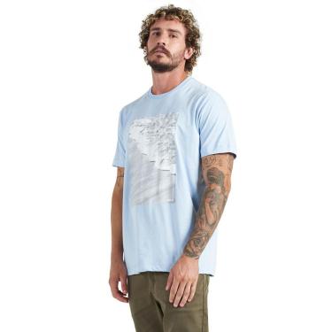 Imagem de Camiseta Colcci Masculina Regular Sea And Sand Azul Claro-Masculino