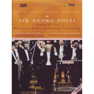Imagem de Anton Bruckner: Symphony No. 3 / Igor Stravinsky: Symphony In Three Movements [DVD] [1993] [2002]