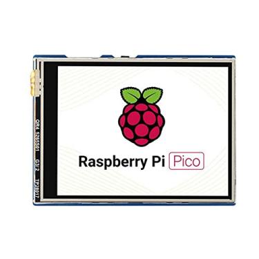 Imagem de ST7789 Módulo de tela LCD sensível ao toque resistivo HAT para RPI para Raspberry Pi Pico Acessório