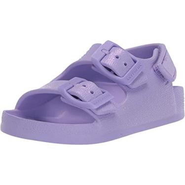 Imagem de Skechers Girls' Cali Gear Slide Sandal, Lavender, 6 M US