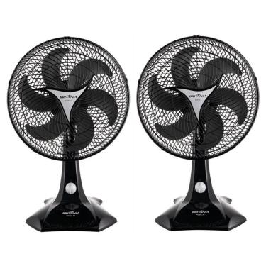 Imagem de Kit 2 Ventiladores De Mesa Britânia Protect30 Six 6 Pás 127V