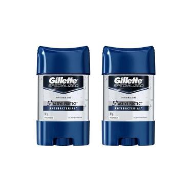Imagem de Desodorante Stick Gillette Clear Gel Antibac 82G-Kit C/2Un