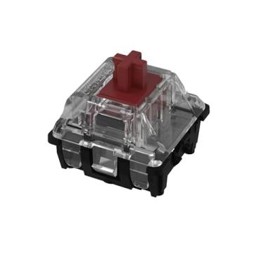 Imagem de 70 peças Gateron Red Ks-15 RGB interruptores ópticos para todos os teclados mecânicos MX (vermelho óptico)