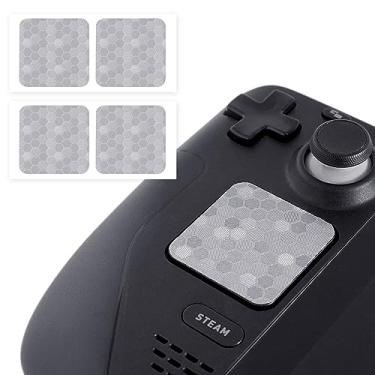 Imagem de TALONGAMES Protetor touchpad compatível com trackpad Steam Deck Touch (protetor de trackpads, hexagonal, cinza