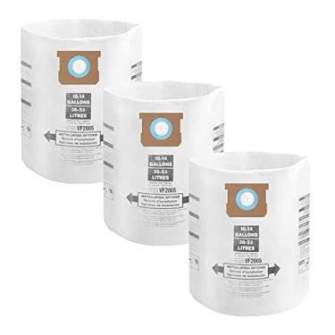 Imagem de Conjunto preferencial de 3 peças de sacos para aspirador de pó de 10-14 galões. ALYYDBG Tipo F 90662 9066200 9066233, Tipo I 90672 9067200 9067233, VF2005 Sacos de Pó Descartáveis