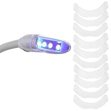 Imagem de Capas protetoras de substituição para visor digital móvel para máquina de clareamento dental 666 (10 peças)