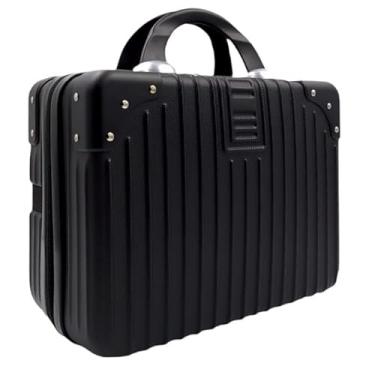Imagem de Maleta Frasqueira De Mão Em Abs Viagem Reforçada HZX-14 (Preto)