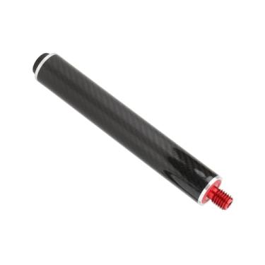 Imagem de Colaxi Extensor de ponta de taco, extensão de taco de bilhar, portátil, jogos estendidos, fibra de carbono, tacos de bilhar, 3.2cm, taco de sinuca, 8 polegadas