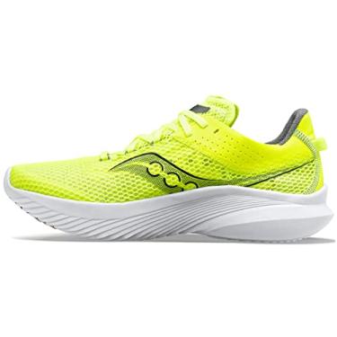 Imagem de Saucony Tênis feminino Kinvara 14, Citron/Preto, 40
