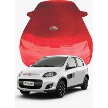 Imagem de Capa de Carro Fiat Palio Tecido  Lycra Premium - Cadilhe Capas, Vermel