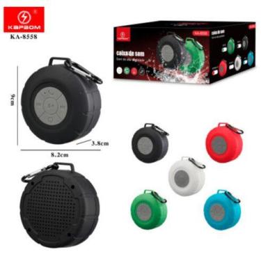 Imagem de Caixa de som portatil a prova d'agua kapbom - ka-8558