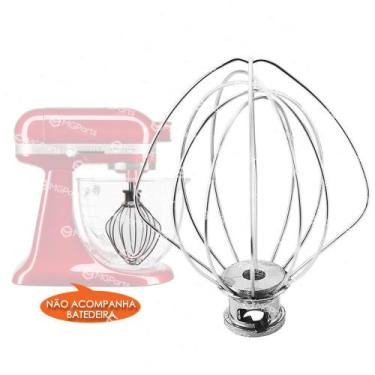 Imagem de Batedor Aramado para Batedeira Kitchenaid Ked33a3 Stand Mixer