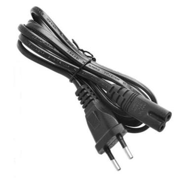 Imagem de Cabo De Força Bipolar Padrão 8 - 1,20 - Hedmax