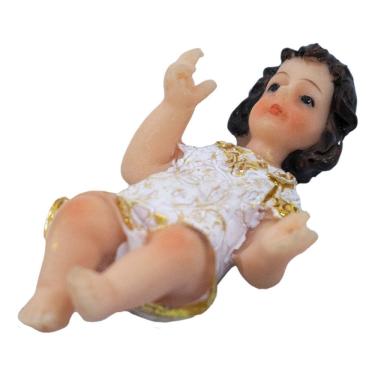 Imagem de Imagem Menino Jesus Solto Natal Presepio Pequeno Resina 7cm