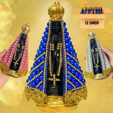Imagem de Imagem Nossa Senhora Aparecida Kit 12 Atacado Multi Tamanhos - Europio