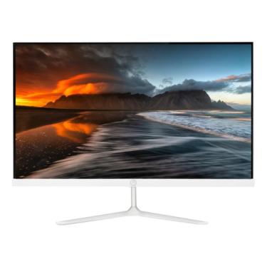 Imagem de Monitor Led 23.8 Brazilpc Fhd 75hz Curvo Framless White Cor Branco 110v/220v M24WKN