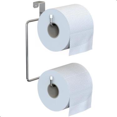 Imagem de Porta Papel Higiênico Caixa Acoplada Suporte Cromado ARM - S3GShop
