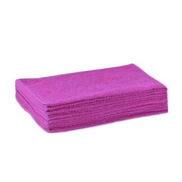 Imagem de Kit 12 Toalhas Manicure Perfeito Estilo, Pink