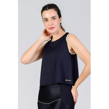 Imagem de Regata Feminina Básica Tumy Fitae, Preto, P