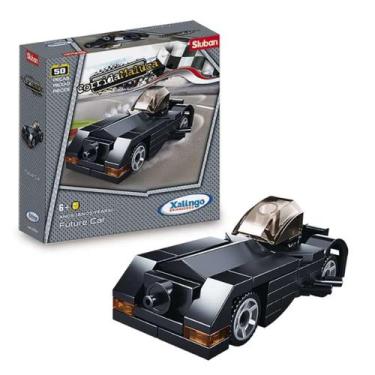 Imagem de Blocos de Montar Corrida Maluca Carrinho Future Car 50 Peças - Xalingo