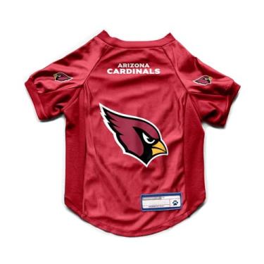 Imagem de Littlearth NFL Arizona Cardinals Camiseta elástica para animais de estimação, cor do time, GG