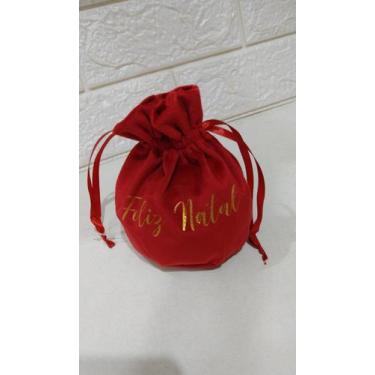 Imagem de NATAL -EMBALAGEM PRESENTE (VERMELHO) 16X13 cm - DA