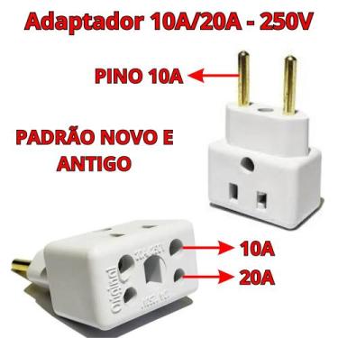 Imagem de Adaptador de Tomada Multiuso Plug Bob Esponja T benjamin 10/20 Amperes