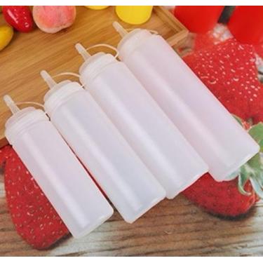 Imagem de Kit 6 Bisnaga Profissional Cozinha 900 Ml Flex Molhos Mel - RALEO
