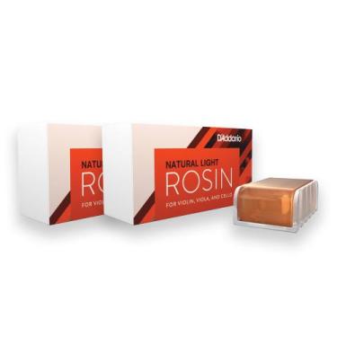 Imagem de Breu Claro (2 Unidades) D Addario Natural Rosin VR200-P - D ADDARIO BO
