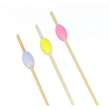 Imagem de Palitos Bambu P/ Petisco Silver Plastic 20un Ha 013