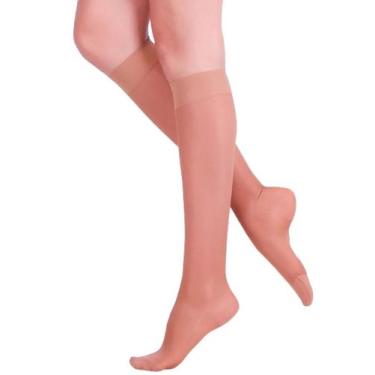 Imagem de Meia 3/4 Suave Compressão com Ponteira Loba 59700-002 - LUPO, G